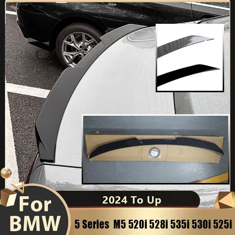 

2024 To Up for BMW 5 Series G60 I5 M5 520i 528i 535i 530i 525i Rear Spoiler Trunk Wing Lip Body Kits Auto Parts Decoration
