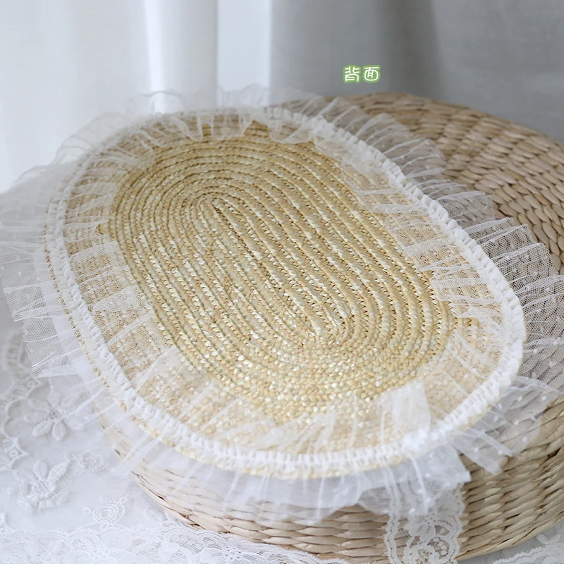 Chapéu de renda vitoriana para mulheres e meninas TeaParty Dressingup Chapéu Headpiece Lolita Cosplay Chapéus