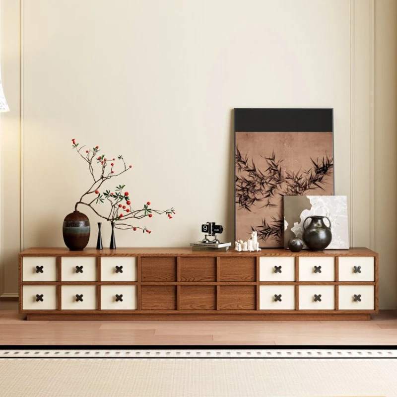 

Creative aesthetic TV Cabinet Medieval Art Household luxury TV stand high-end soggiorno tv moderno parete Organizer furniture