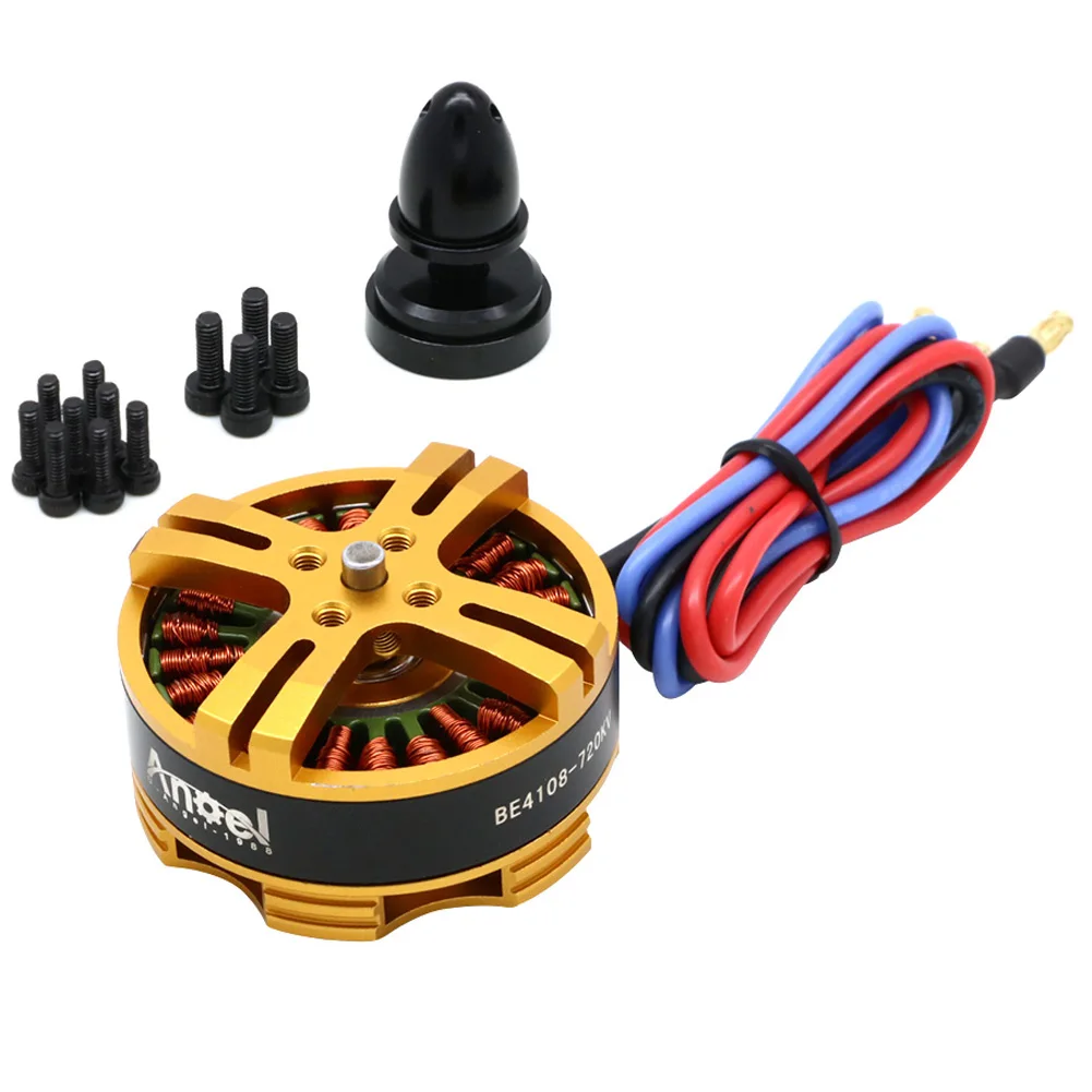 Hobe4108 380kv 580kv 720kvブラシレスモーター (rcマルチ軸用),外部回転ブラシレスモーター,高速モーター