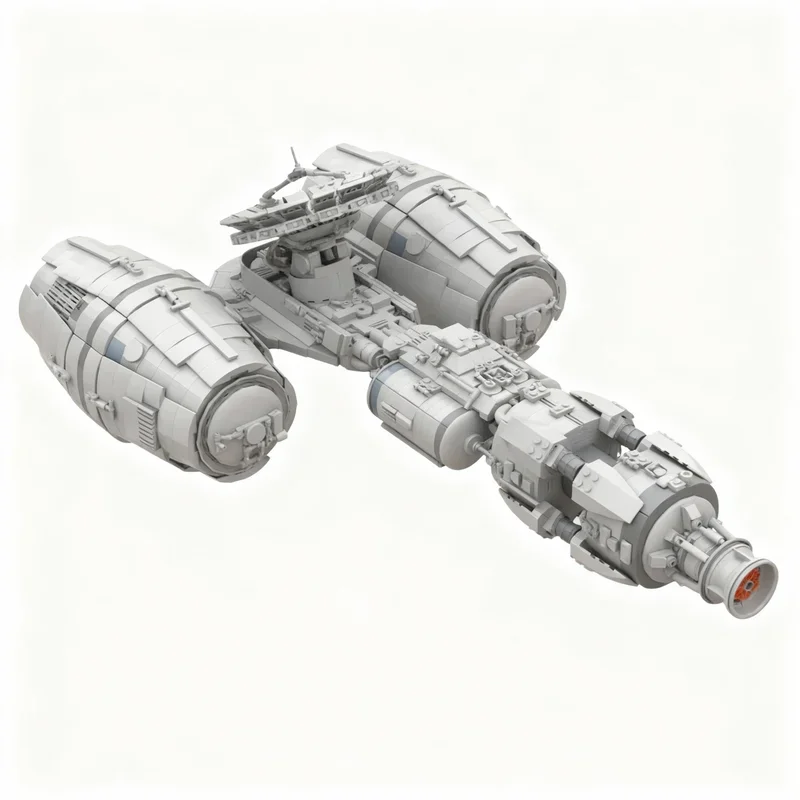 NEW 3491PCS MOC Space Battle Rebel Tanker Ship Model Premium Display Assembly Building Blocks DIY Creative Gift Collectible Set