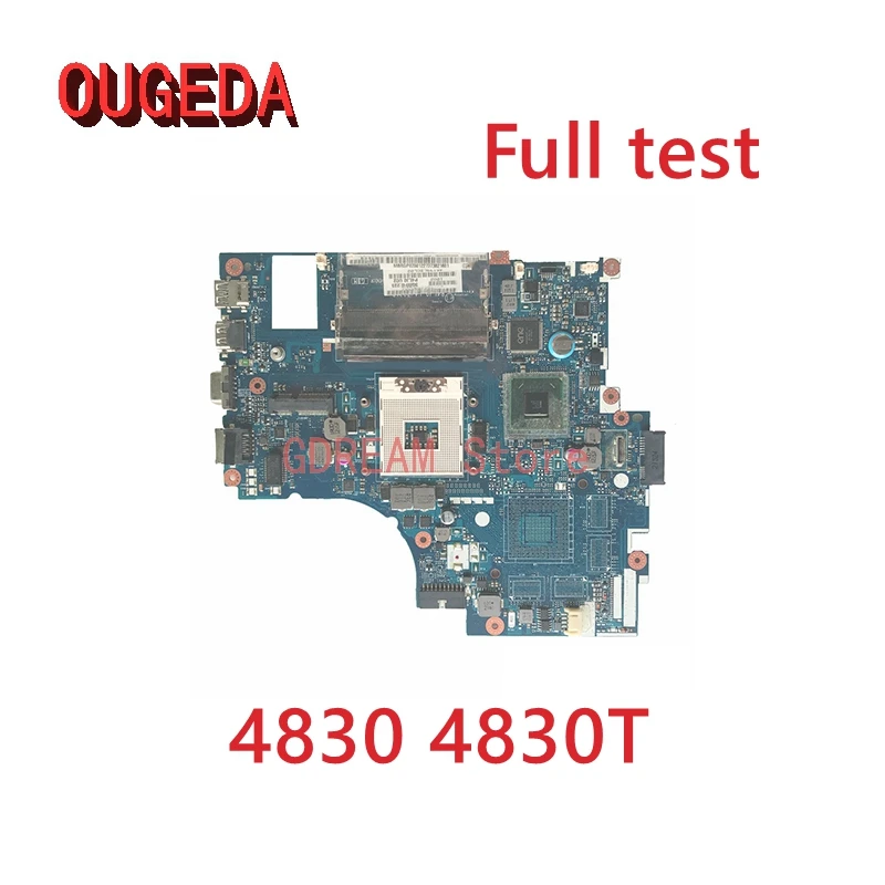 

OUGEDA MBRGP02001 MBRT302001 P4LJ0 LA-7231P Laptop motherboard For ACER Aspire 4830 4830T Mainboard HM65 DDR3 Full tested