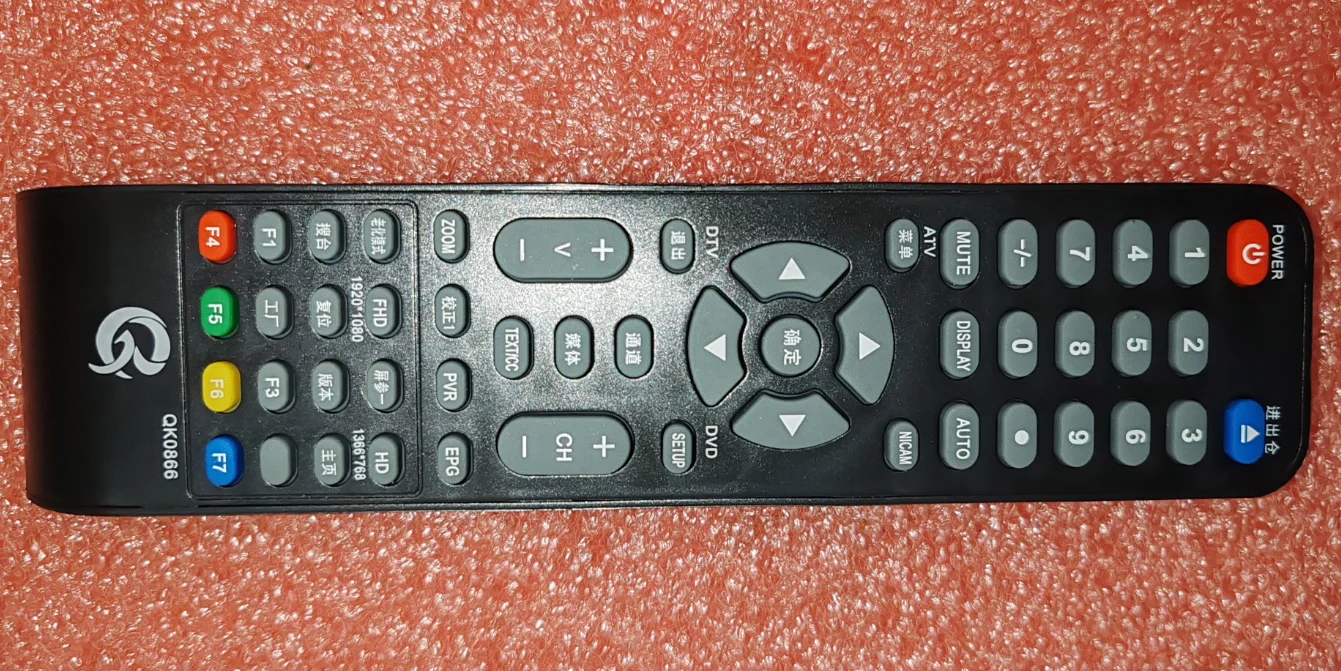 Universal TV motherboard assembly machine factory remote control for CVTE QK0866 RY-R08 XY-800