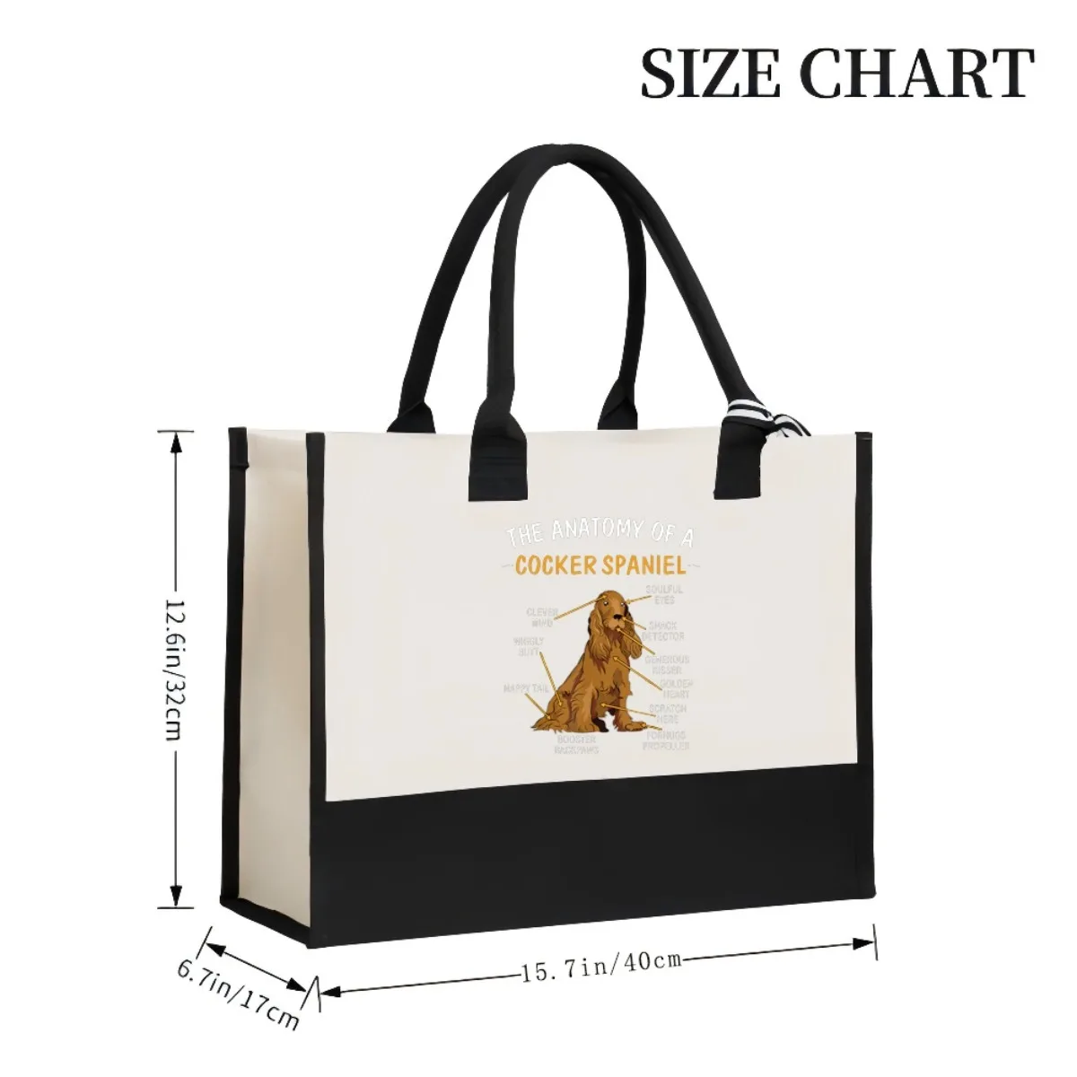 كوكر الذليل 2026 وصول جديد موضة عملية واسعة قابلة لإعادة الاستخدام حمل حقيبة نمط طباعة 2 لهجة الثقيلة كتف كبير