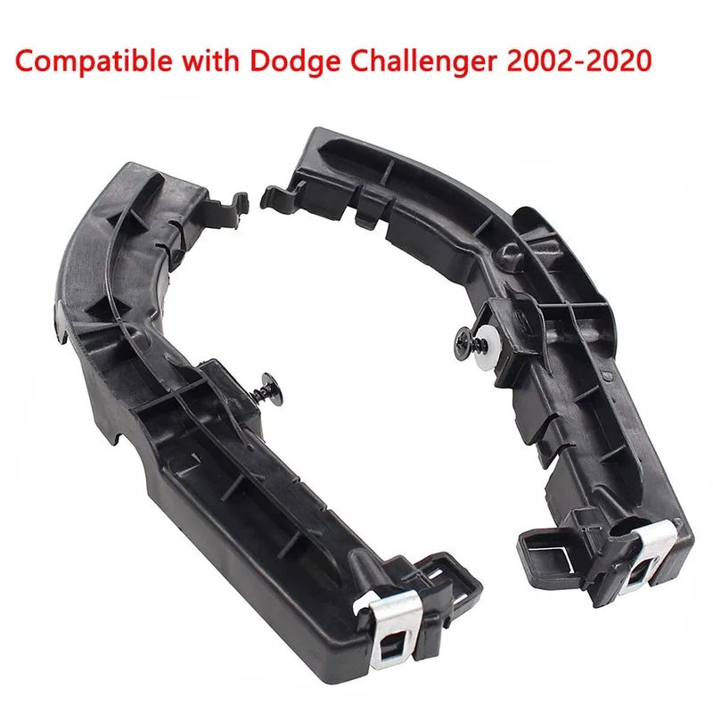 2pcs Left Right Front Bumper Brackets Support for Dodge Challenger 2002-2020 68024343AD 68024342AD