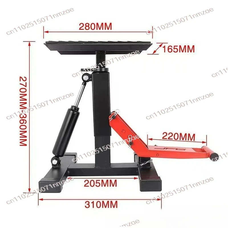 Universal Dirt Bike Repair Stand, Hydraulic Lift Stand for Motorcycle Maintenance, Off-Road Bike Parking Stand