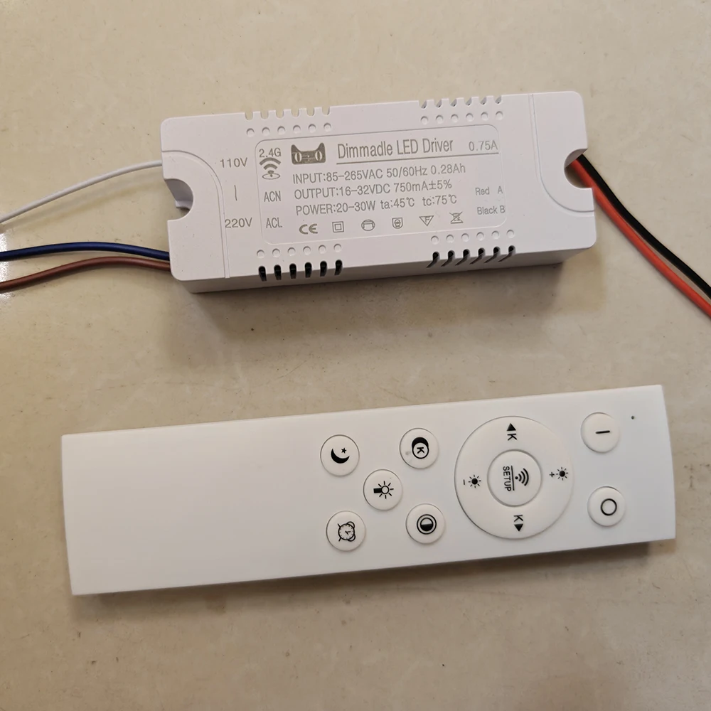 AC85-265V to DC22-32V APP LED Driver Two Lines 2 Color Intelligent Power Supply 600mA 1200mA 1500mA 1800mA 2400mA 2700mA 3000mA