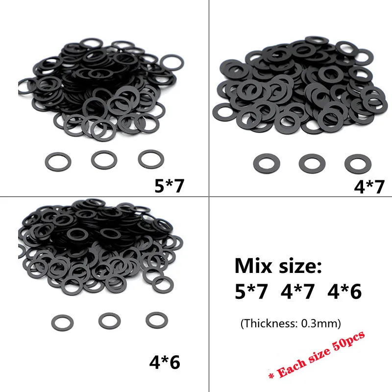Afbeelding 7: 340 stks/doos Drip Gegoten Moeren Kit Voor Haar Schaar Professionele Kapper Gebruik Kappers Schaar Reparatie Montage Gereedschap
