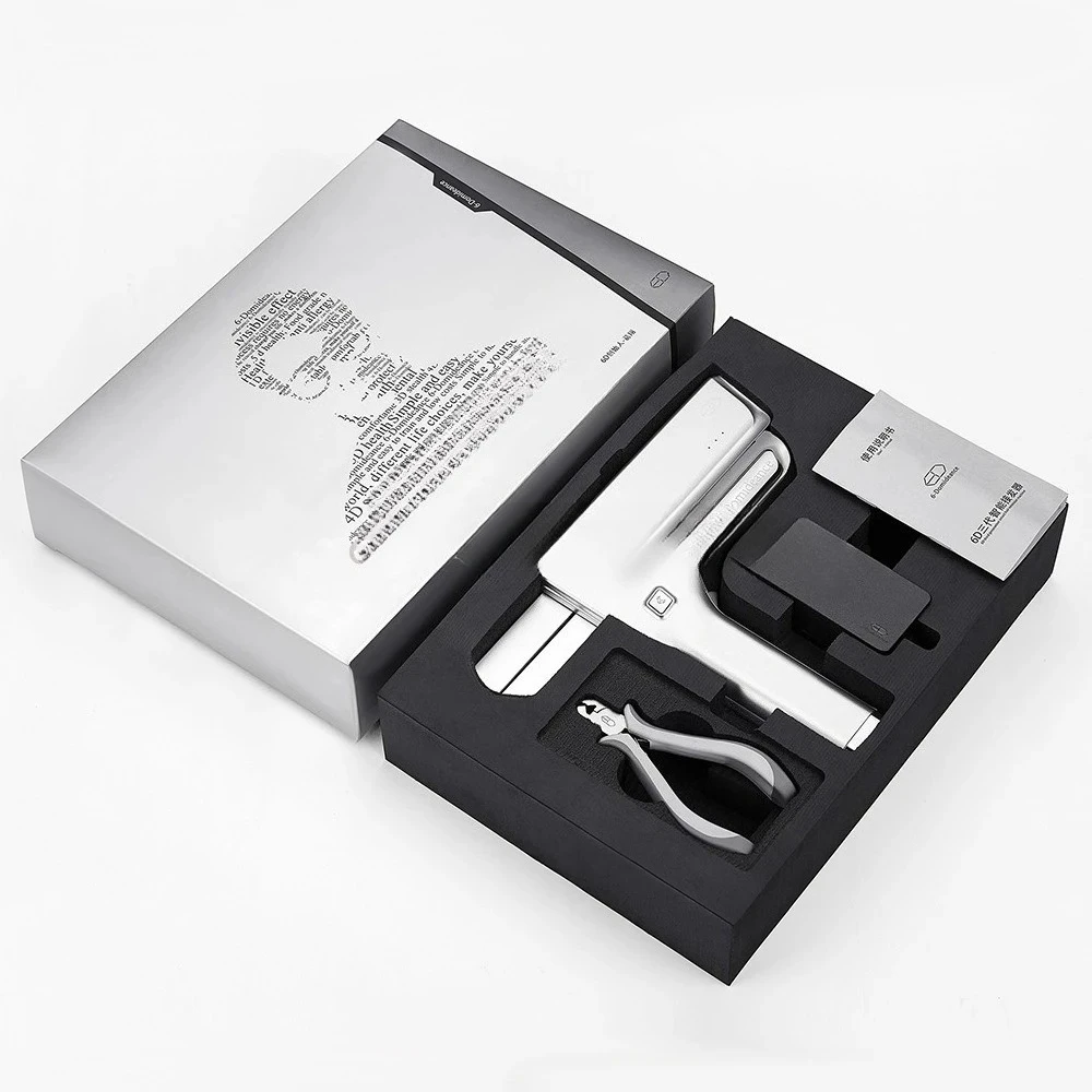 Third Generation 6D Electronics Smart Hair Extensions Hair Extension Machine Seamless Invisibles Quick Hair Extension