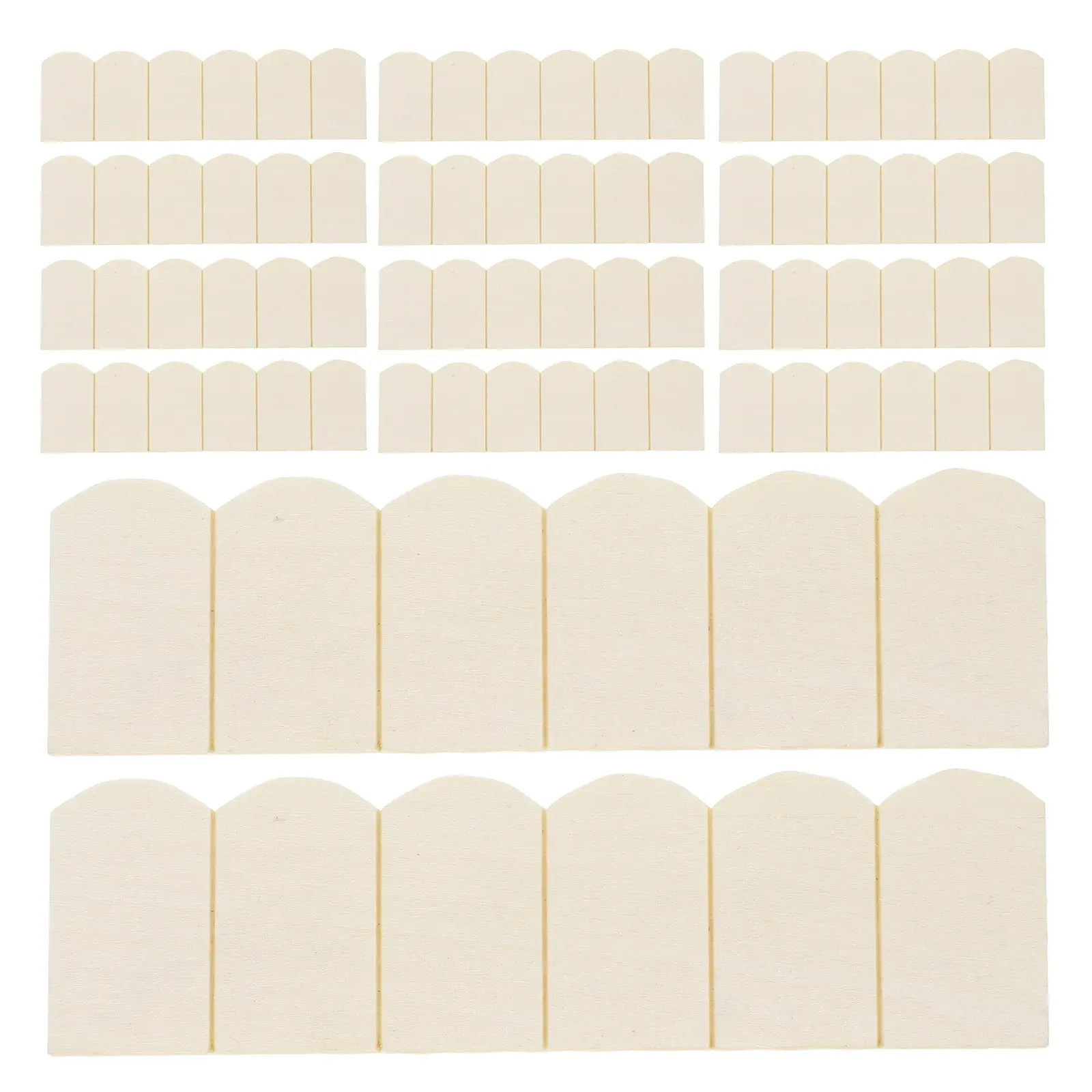 

24 шт. миниатюрной декоративной деревянной черепицы для миниатюрных домиков, реалистичная детализация для рукоделия и оформления комнат