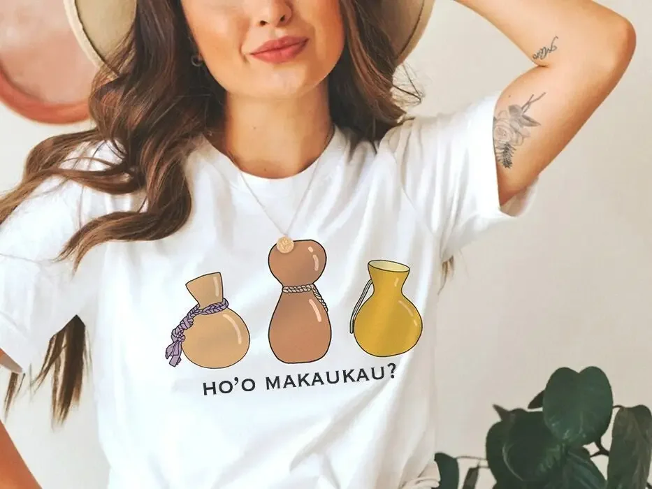 Ipu Heke 'Ole T Shirt Hawaii Kumu Hula Dancers Hawaiian Instruments Gourd Halau I Love