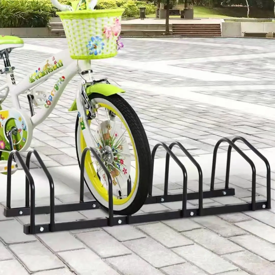 

Bicycle parking racks: 3-section/4-section vertical styles for adult bikes, and outdoor parking racks specially for kids' bicyc