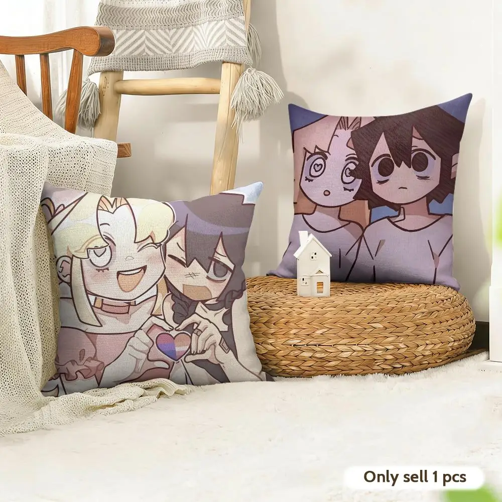 Anime I Love A-Amy Cushion Cover Organic Linen Square Pillow Case Durable Non-Allergenic And Kind To Skin