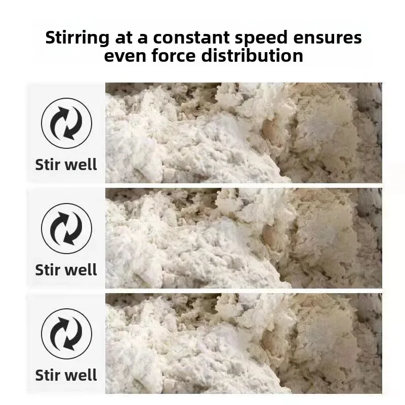 

Automatic Commercial Dough Mixer For Bread Bakery New Wheat Corn Flour Water Adjustable Speed High Productivity 1500W 30 Quart