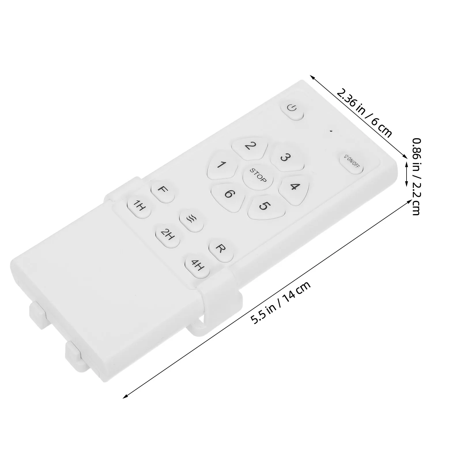 Universal Ceiling Fan Remote Control Wireless Fan Light Remote Controller Speed Adjustment Dimmer Switch for Bedroom Living Room
