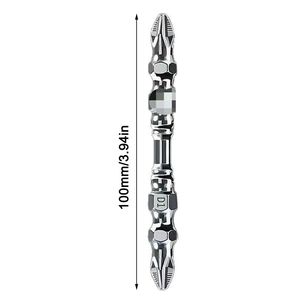 

65/100mm Cross Bit S2 High Hardness Non-slip Electric Drill Bit Magnetic Anti-rust Cross Screwdriver Bit