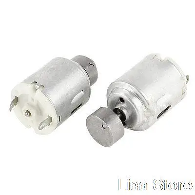 2 Pieces Electric Toys Replacement Mini Vibration Motor DC 3-6V 5200RPM