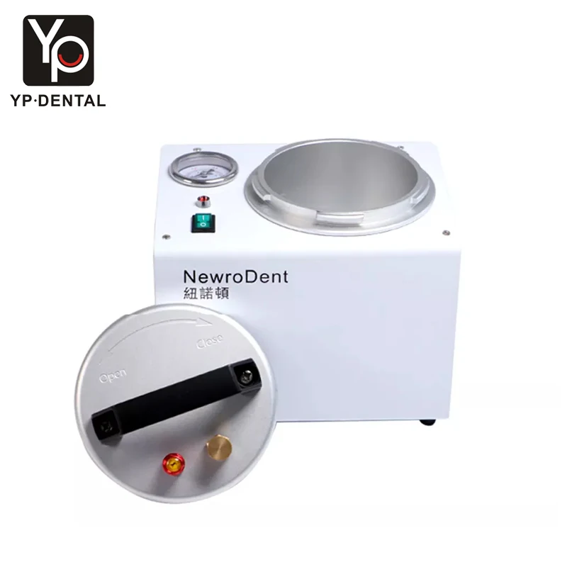 Portable 4-In-1 Dental Lab Automatic Pressure Polymerizer Dental Pressure Pot