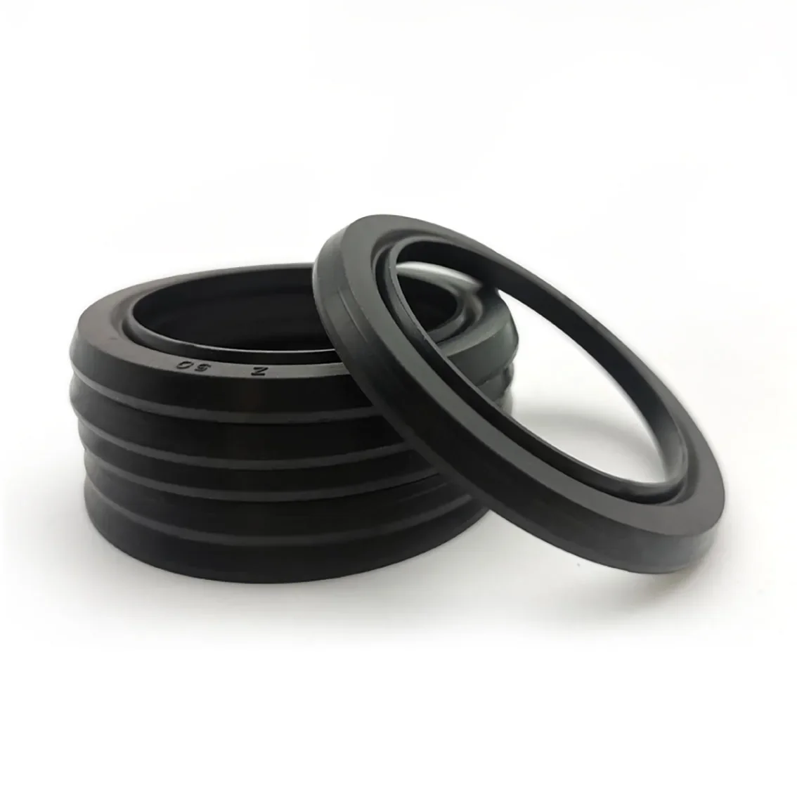 2PCS Z 30/35/40-200 Rubber Oil Seal Ring Frameless Z-Type Dust Ring Seal Wear-Resistant Pressure Resistant And Aging Resistant