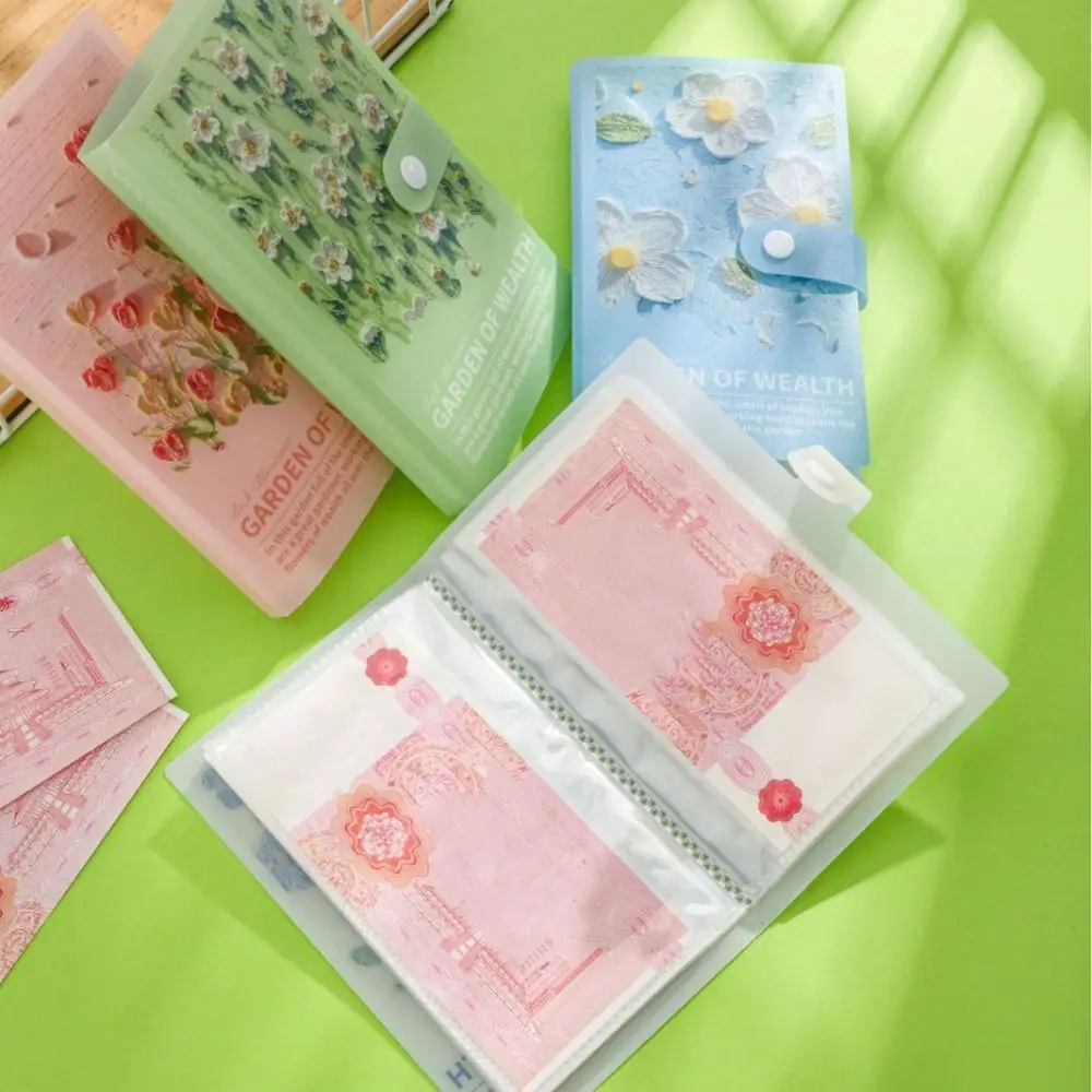 

Блокнот с цветочным принтом и кнопкой-застежкой для ежедневного планирования, учета денег, бюджета, с защитой от брызг, с конвертами для наличных