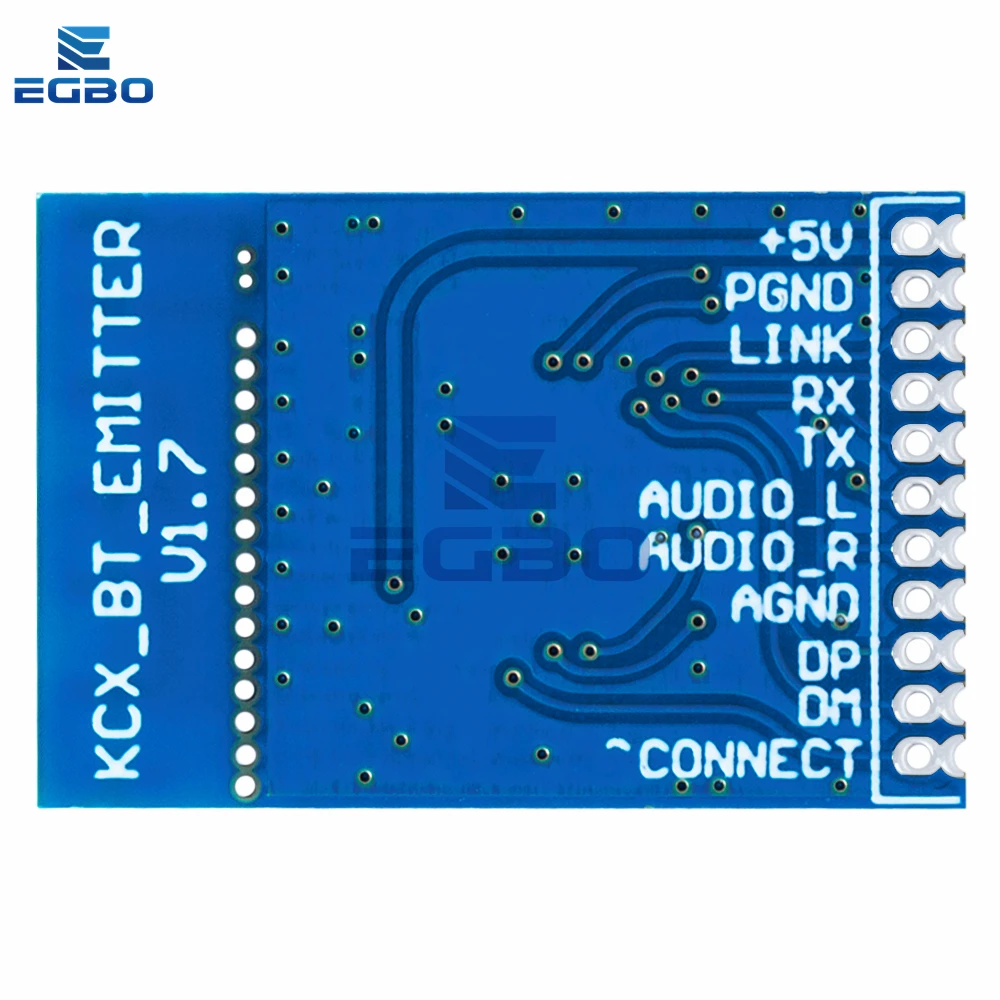 1~5PCS Bluetooth module 5.3 Audio transmitter module Stereo GFSK transceiver Earphone board Wireless speaker KCX_ BT_ EMITTER 5