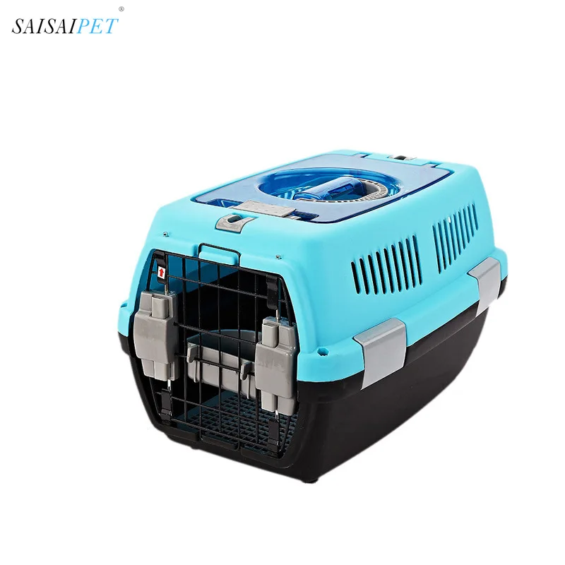 Puppy Dog Air Plane Transport Box Breathable Pet Cat Dog Travel Carrier Classic Box For Cats And Small Dogs Pet Cat Cage