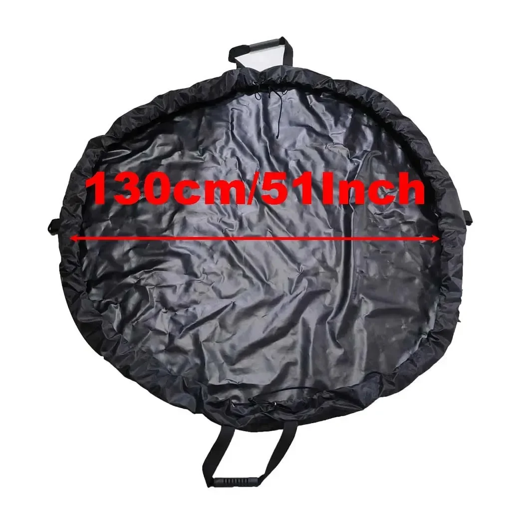 Bolsa de transporte impermeable para cambio de traje de baño, esterilla de cambio de ropa de playa con asa, correas de hombro para surf y Kayak