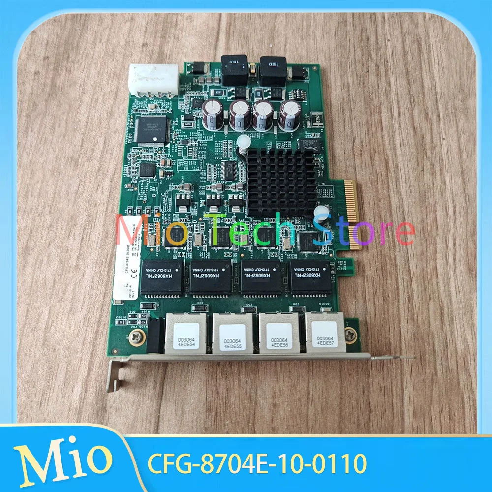 Image Acquisition Card Four Port Network Card Interface CFG-8704E-10-0110