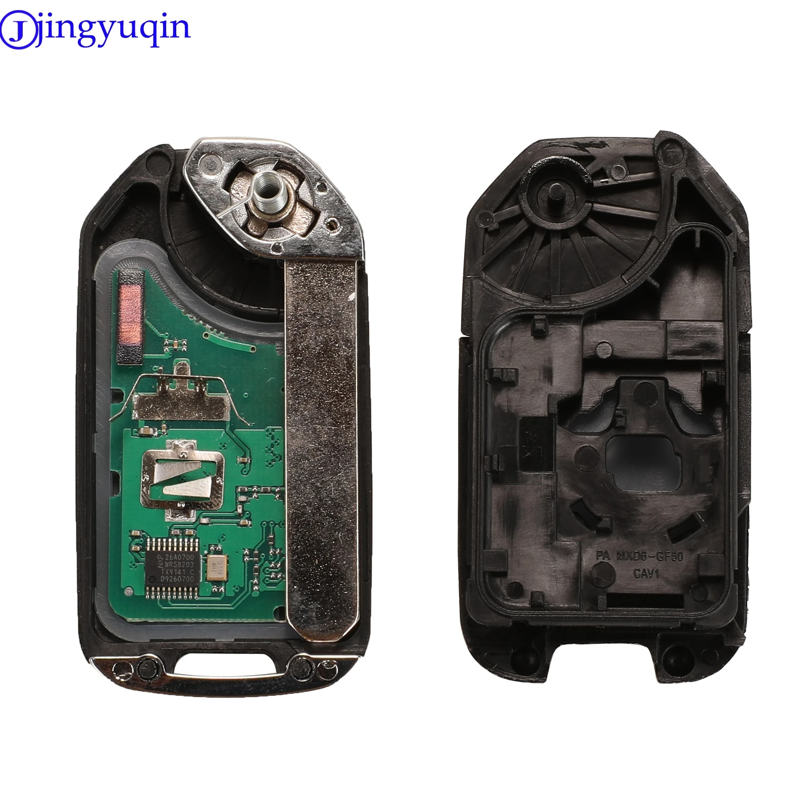 jingyuqin 433Mhz ID47 Chip A/G System 3/4 Buttons Remote Car Key For Honda GREIZ Civic City XRV Vezel Full Key