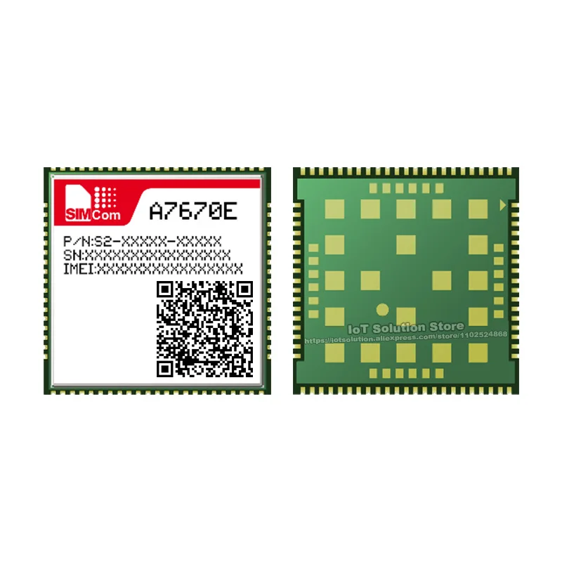 

SIMCom A7670 Cat.1 4G LTE Module A7670E A7670SA A7670G A7670G-LABE A7670E-LASE A7670E-FASE A7670E-LASC A7670SA-LASE A7670SA-FASE