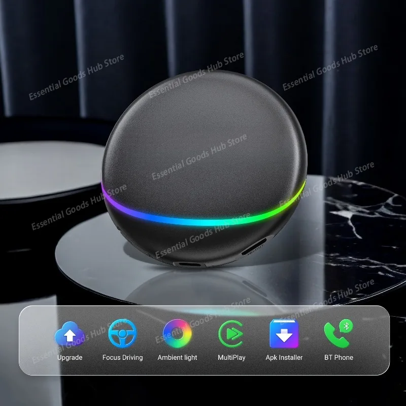New S47 Wired To Wireless For CarPlay Box for In-car For  Android Auto