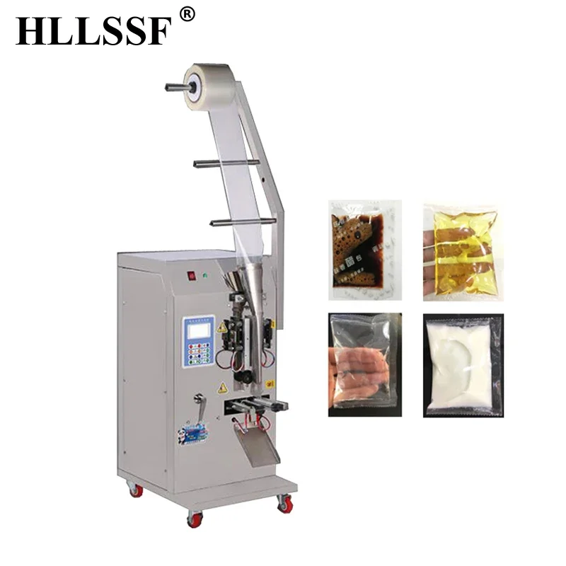 Máquina envasadora de líquidos, máquina de llenado cuantitativa de salsa de soja y aceite de oliva, máquina envasadora automática de sellado de peso