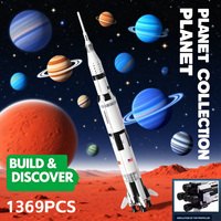 1969pcs Space Rocket Idea Series Assembly Building Blocks Bricks Spacecraft Adult Toys Boy Birthday Gifts Compatible With 92176