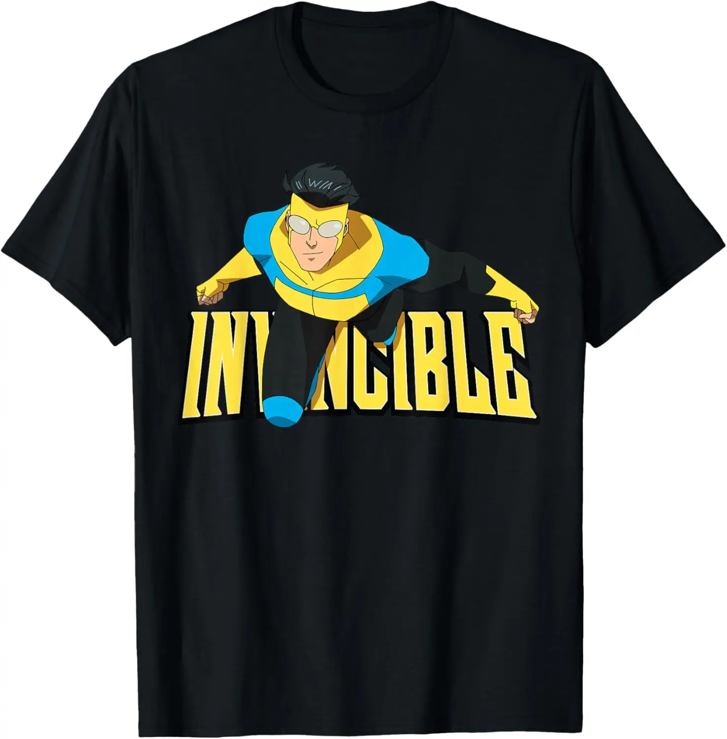 Invincible T shirt personality Clothes Year round clothing Oversized Couples Unisex Y2k Short Sleeves hot product Couples gift