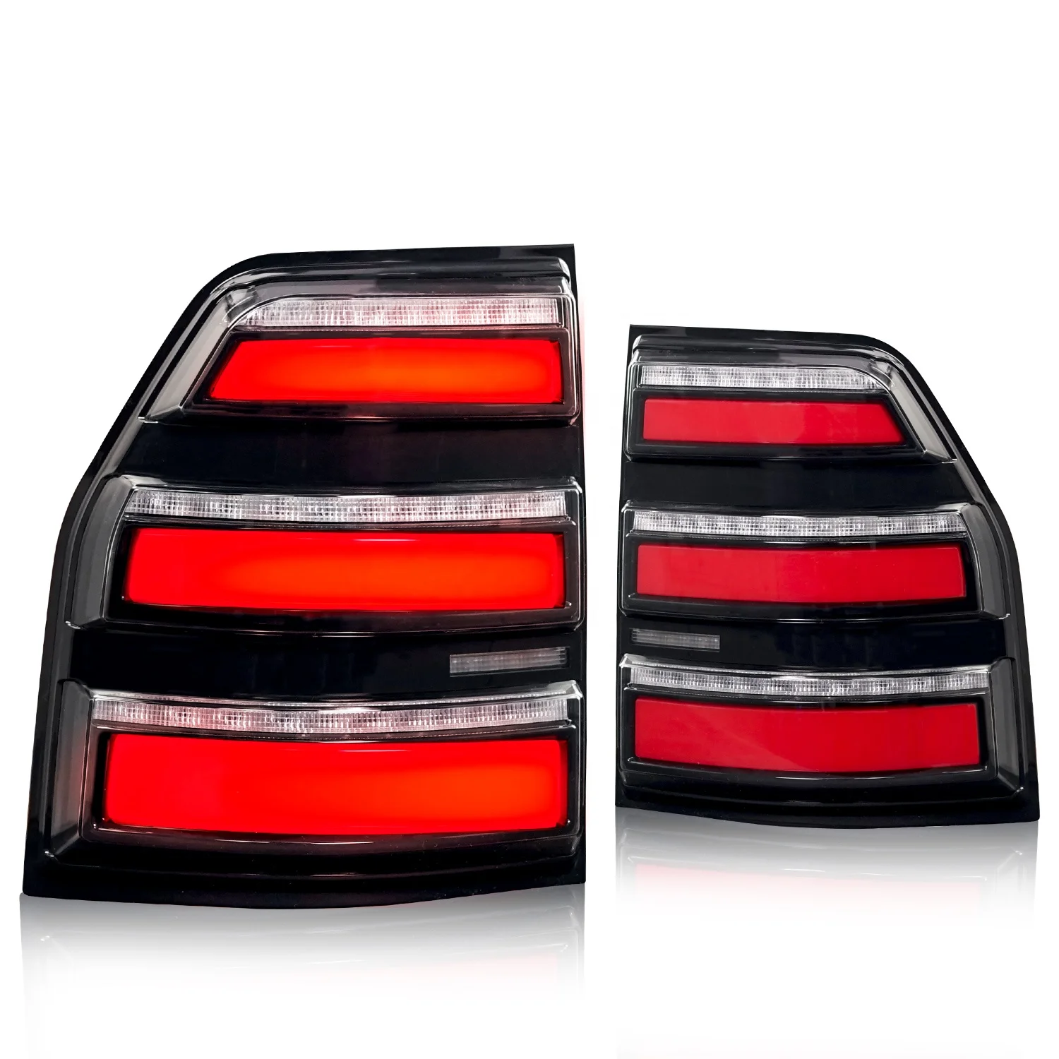 LED Rear Lights Assembly For Pajero Smoke Lens Multifunction Lamps Taillights For  Pajero V93 V97 2009 2020