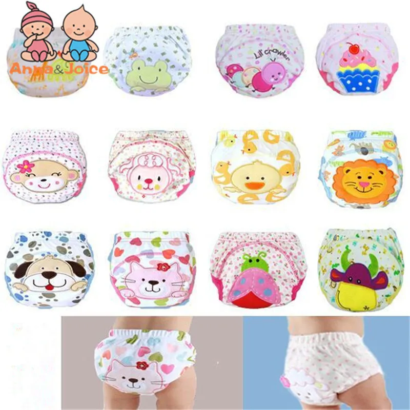 Babypotty Training Broek Baby Luiers Herbruikbare Doek Luier Luiers Wasbaar Baby Kinderen Ondergoed Luier Verschonen