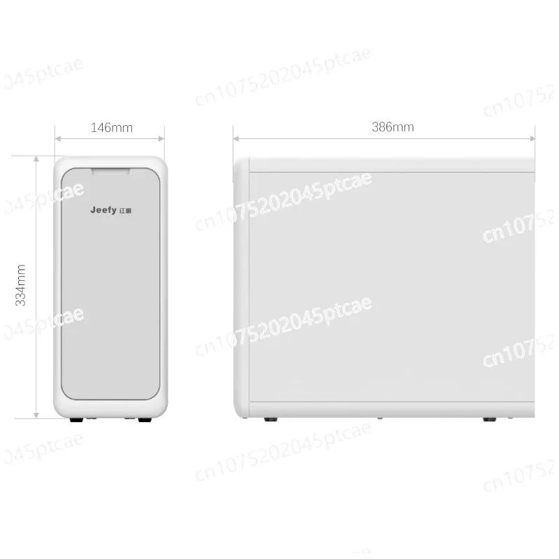 Tankless Under Sink Water Treatment Home Appliance 600 GPD RO Membrane Reverse Osmosis Water Plant RO System