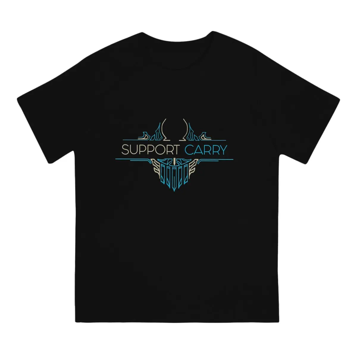 League Of Legends LOL Men's TShirt Support Carry  League of Legends LOL Penta Essential  Individuality T Shirt