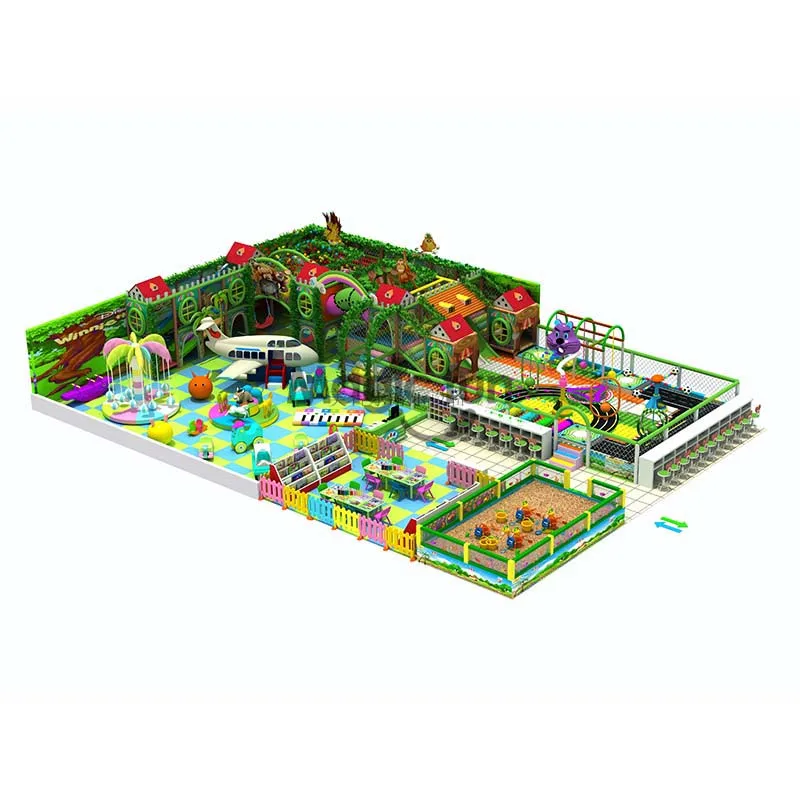 Unique Design Children Indoor Play Centre Preschool Plastic kids indoor playground For Sale