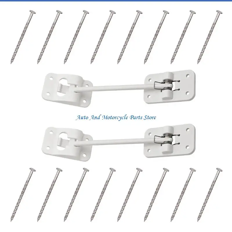 P9FD Engineering Plastic Motorhome Door Holder & Latches with Plate-and-Arm Design