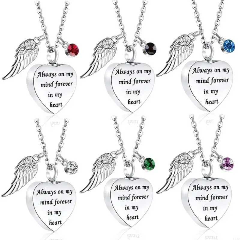 L74D Pet Necklace Customizable Pet Urn For Ashes Preservation