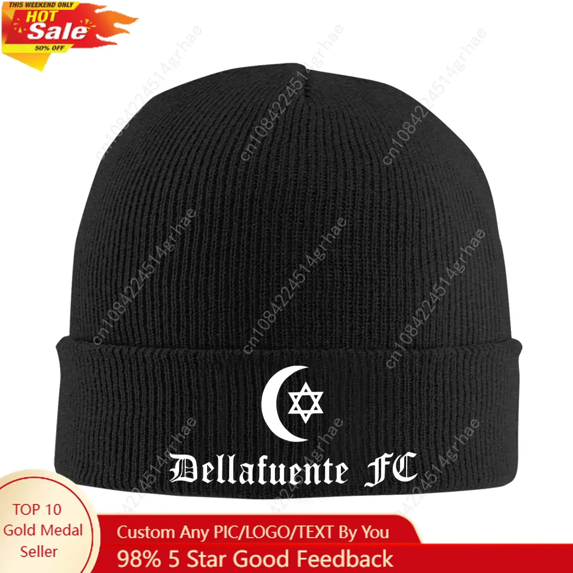 

Corales Dellafuente FC 876 Skullies Beanies Caps Men Women Unisex Outdoor Winter Warm Knitted Hat Adult Bonnet Hats