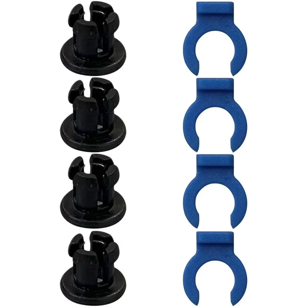 

1 set 3D Hotend Extruder Collet Clamp Clip Extruder 4MM Collect Clip For Hotend Tube Quick Connect Clamp Plastic