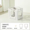 White 66   66   68cm