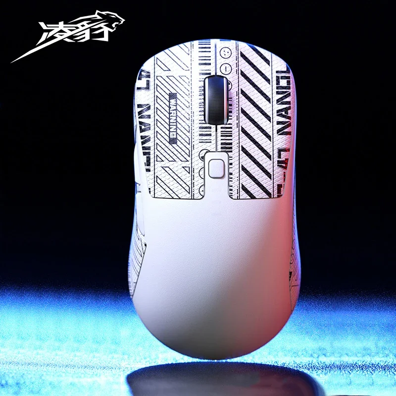 LINGBAO LB-M1 Wireless Mouse PMW3325 Adjustable 10000 DPI Lightweight Three Mode Low Latency Gaming Mouse with Anti-slip Sticker