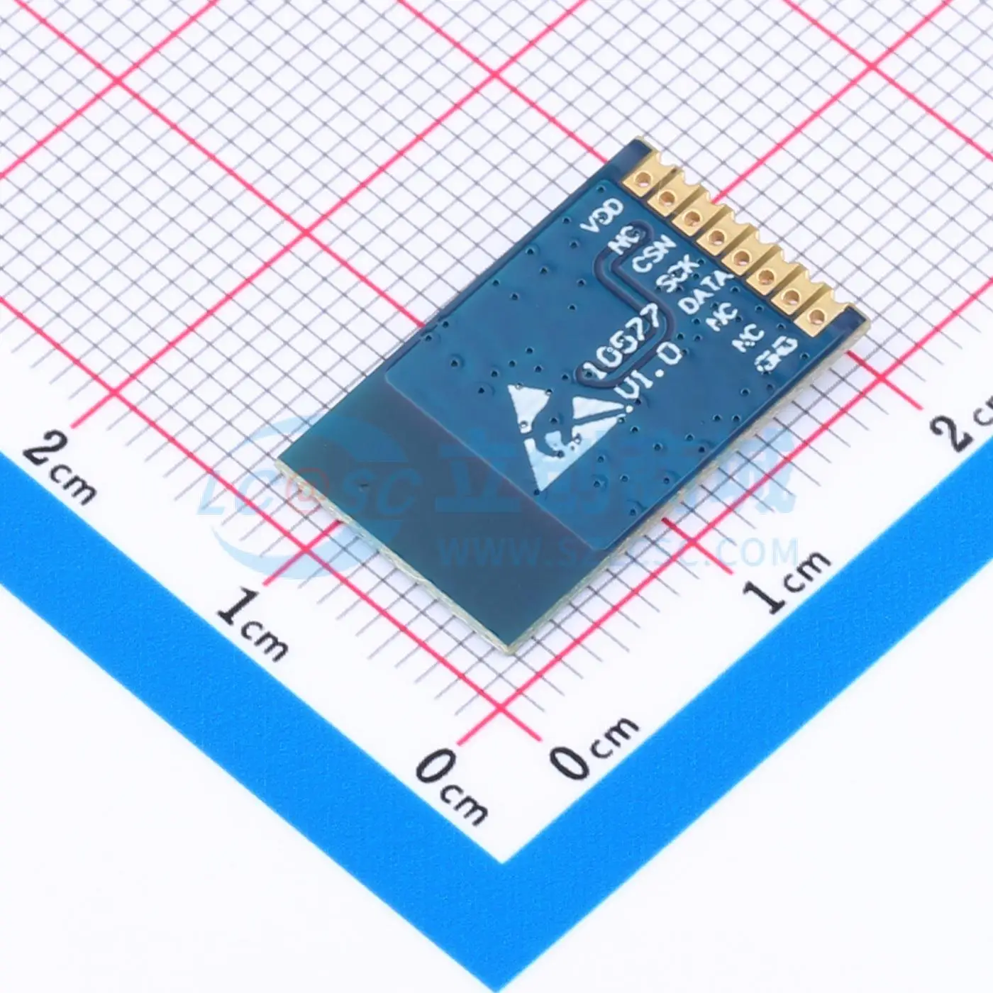 9pcs E01C-2G4M11S SMD 19x12mm transceiver 2.4GHz GFSK RF Wireless Communication Module for Smart Home System