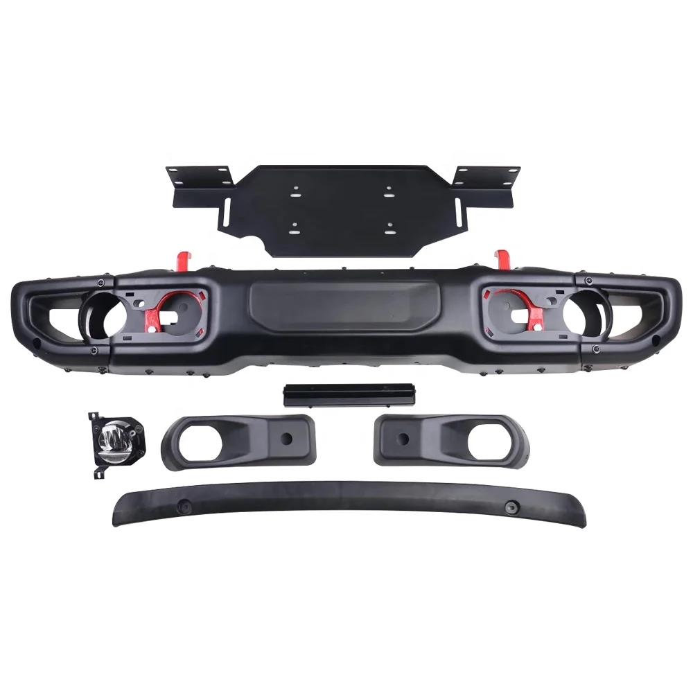 

Lantsun JL1049 Bull bar for wrangler JL Front Bumper Car Bumpers Steel Bumper jl for Gladiator