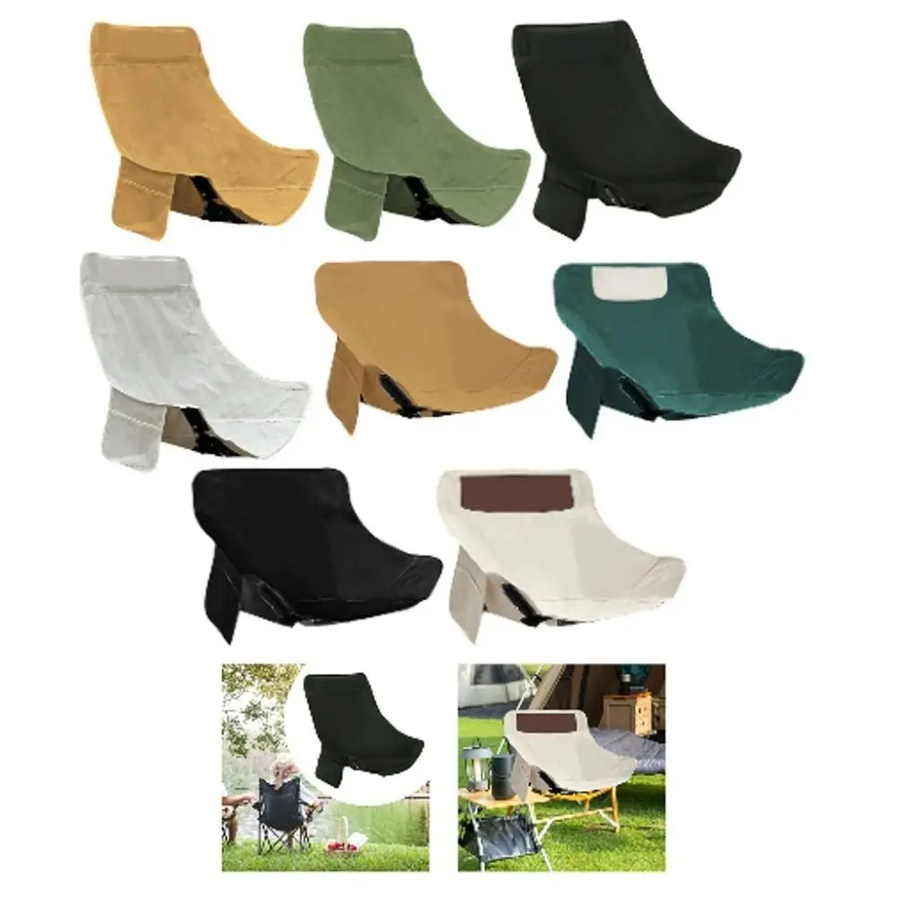 Camping Chair Cover Replacement Fabric Breathable Oxford Cloth Folding Moon Chair Seat For Outdoor Fishing