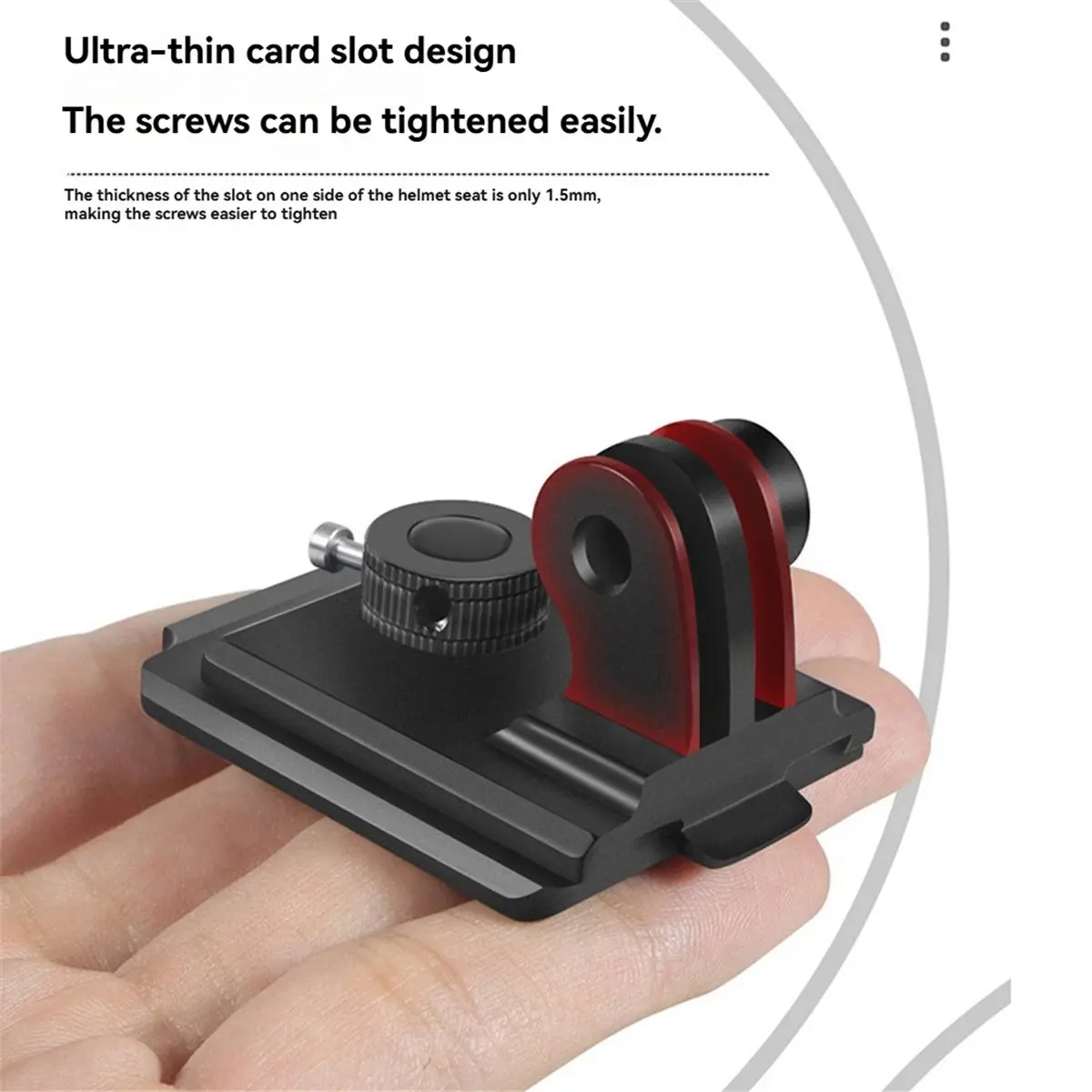 Soporte fijo para casco de motocicleta para 13 12 11 10 para Action 2 3 4/Action para cámara X/ONE