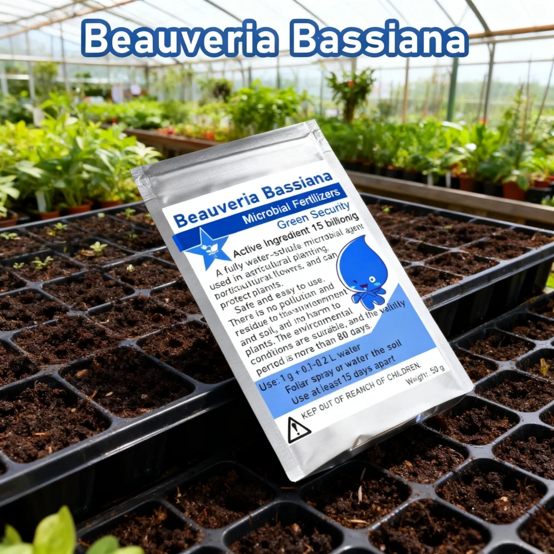 50 g de fertilizante orgánico microbiano Beauveria Bassiana